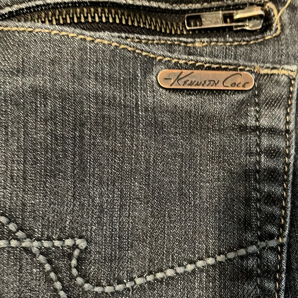 Kenneth Cole black stone wash jeans - Picture 2 of 8